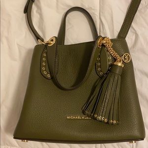 Michael Kors Small Leather Brooklyn Bag